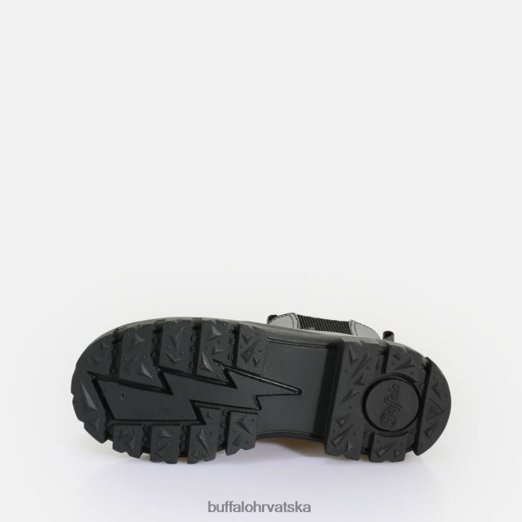 crno Buffalo aspha chelsea mid ankle-bot vegan |čizme TDD6T479